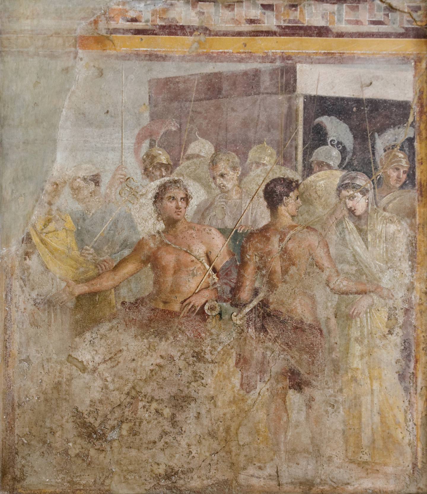 Akilles gir Briseis til Agamemnon