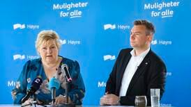 Høyres sentralstyre har full tillit til partileder Erna Solberg