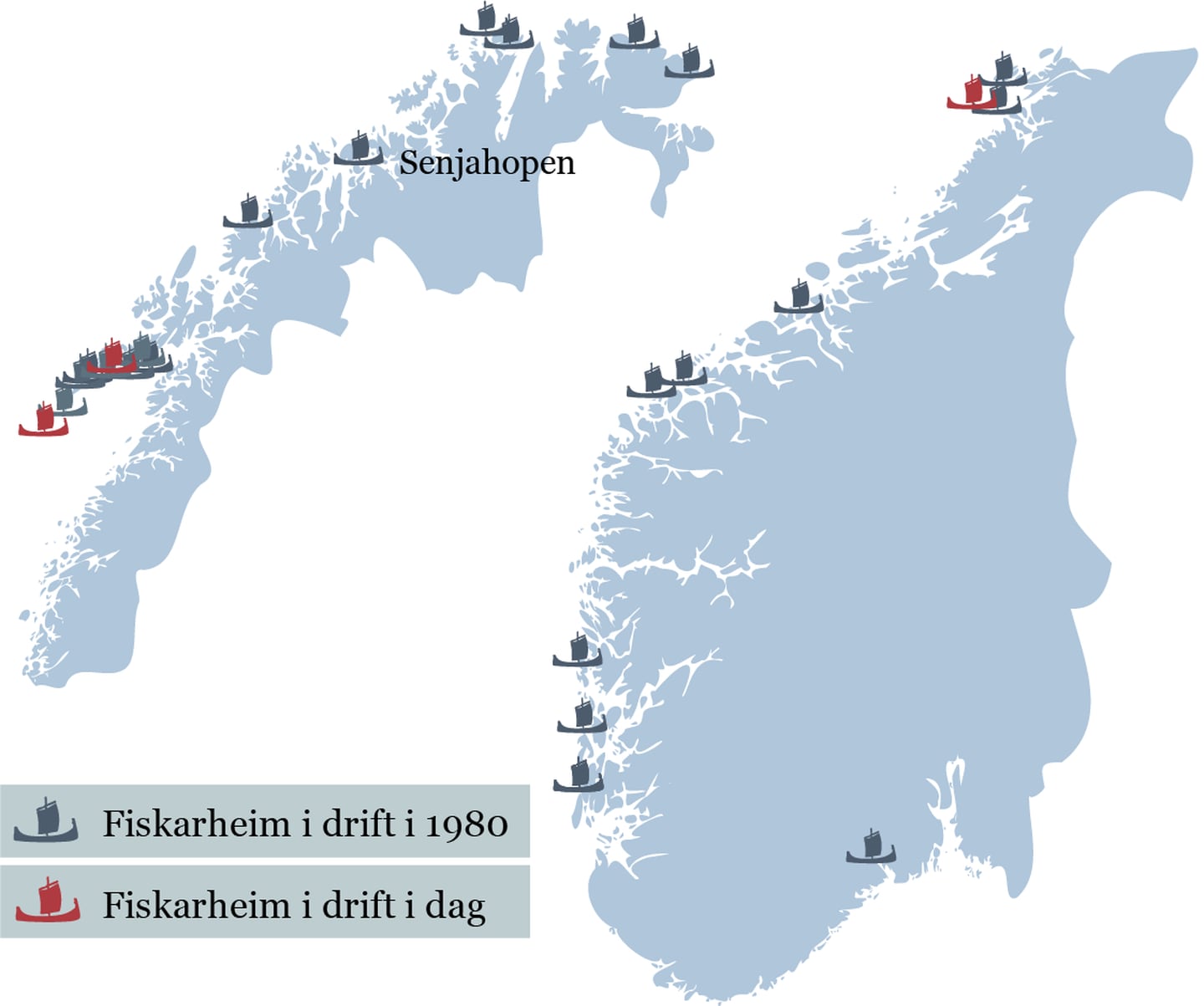 Fiskarheimar i Noreg