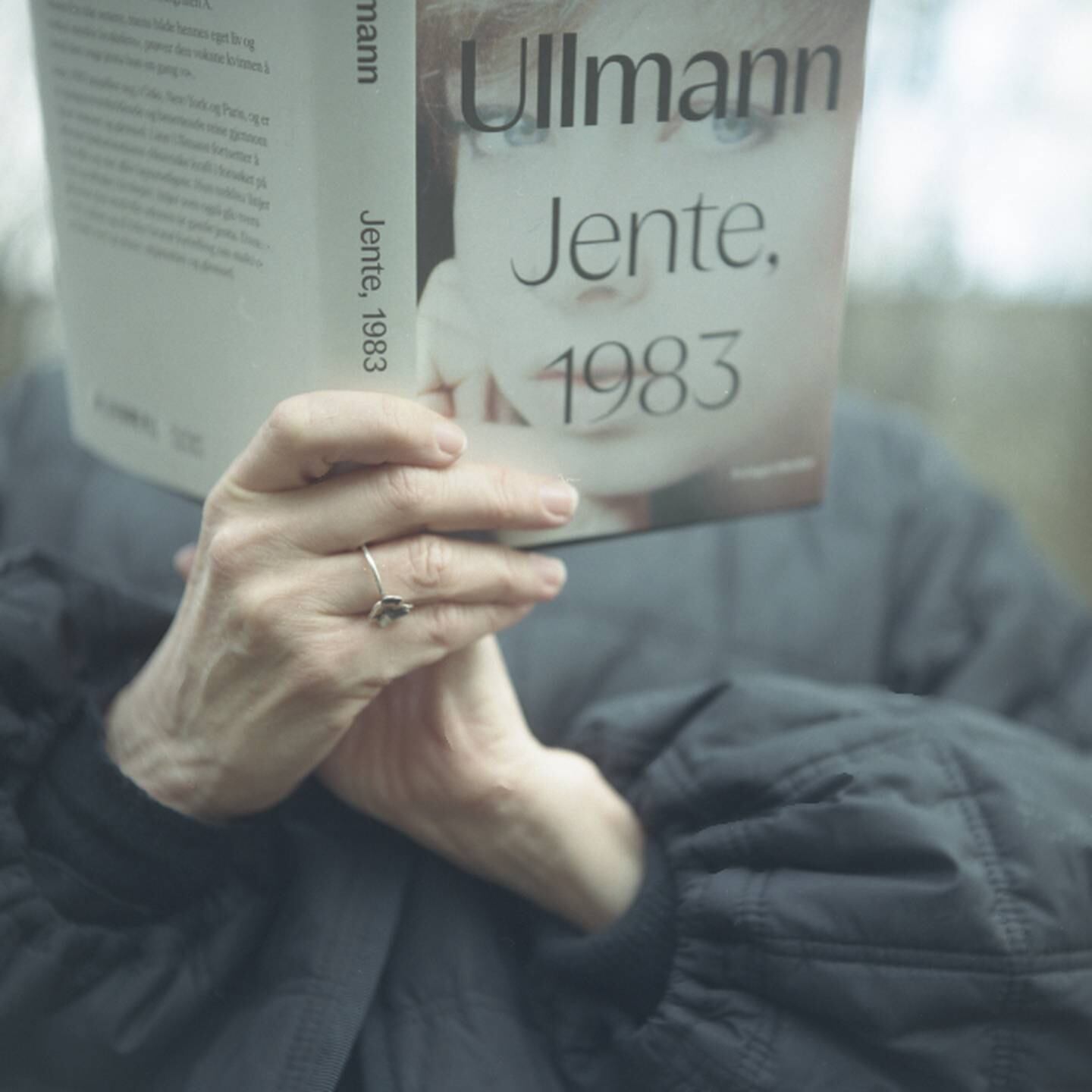 Portrettintervju av Linn Ullmann som er aktuelt med boka Jente. 1983. Bildene tatt ved Torshov.