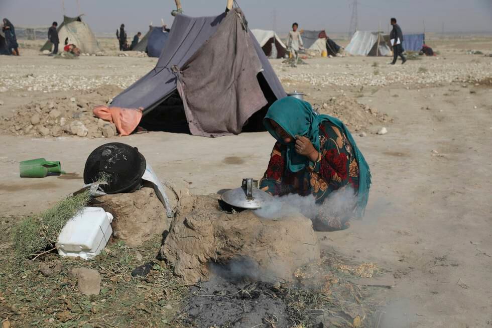 Afghansk flyktningeleir