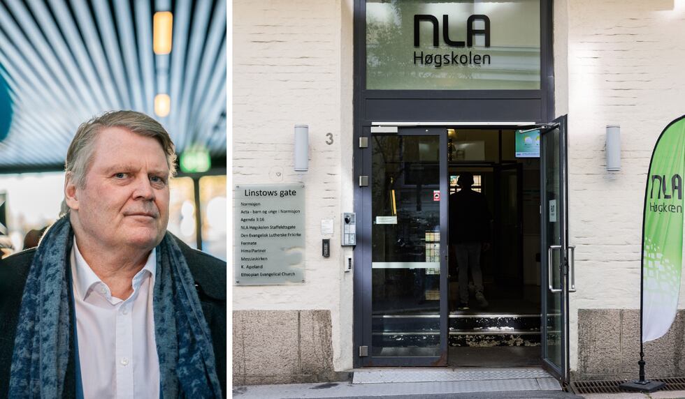 ROLLEMODELLER: Hans Fredrik Grøvan (KrF) mener at NLA-studentene er unike kunnskapsformidlere i ethvert klasserom.