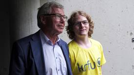 Kjell Magne Bondevik blir vara for barnebarnet i kommunestyret
