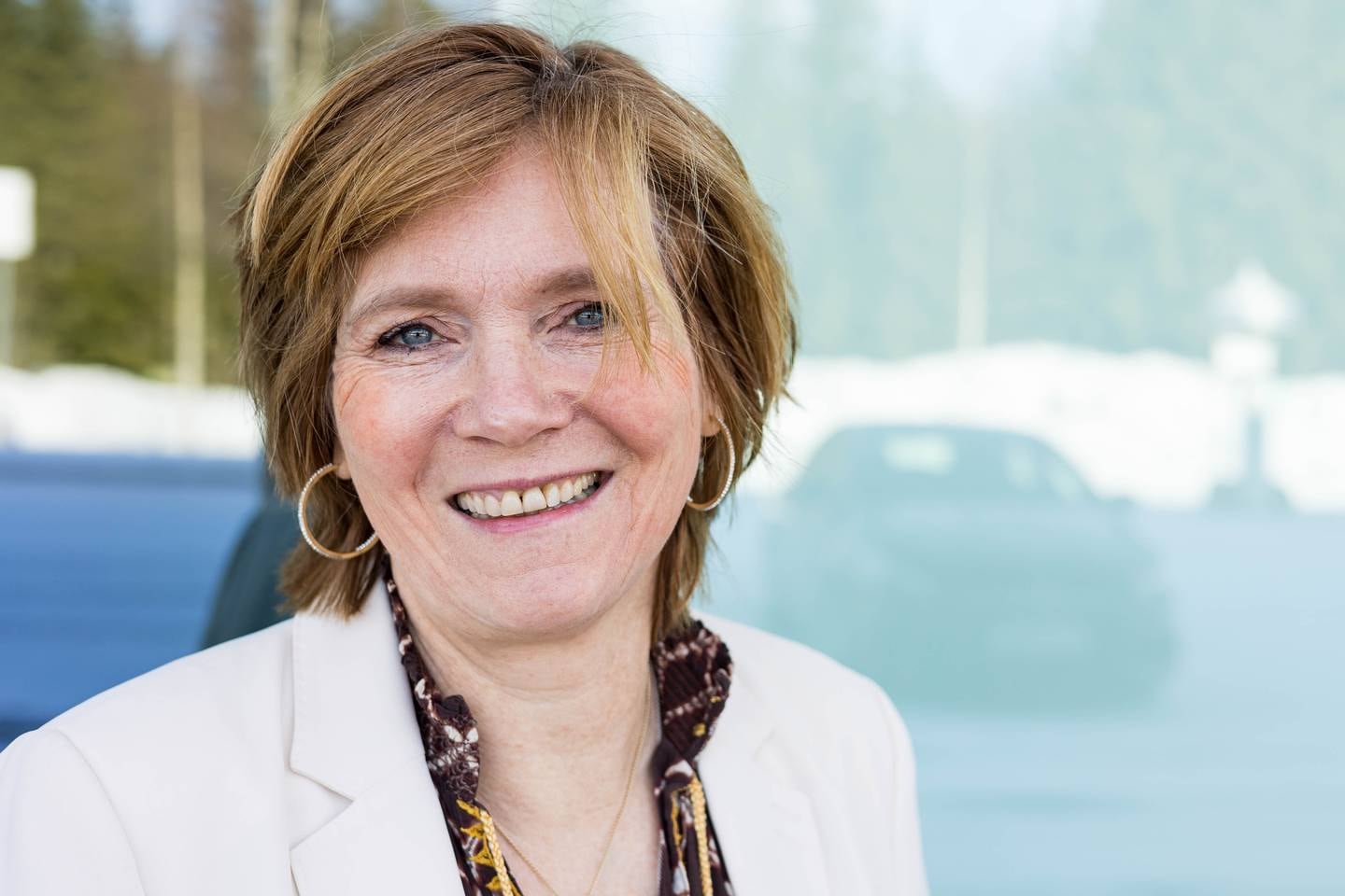 Oslo 20230326. 
Christine Benedichte Meyer er byrådsleder kandidat i Bergen, under Høyres landsmøte 2023 på Gardermoen.
Foto: Alf Simensen / NTB