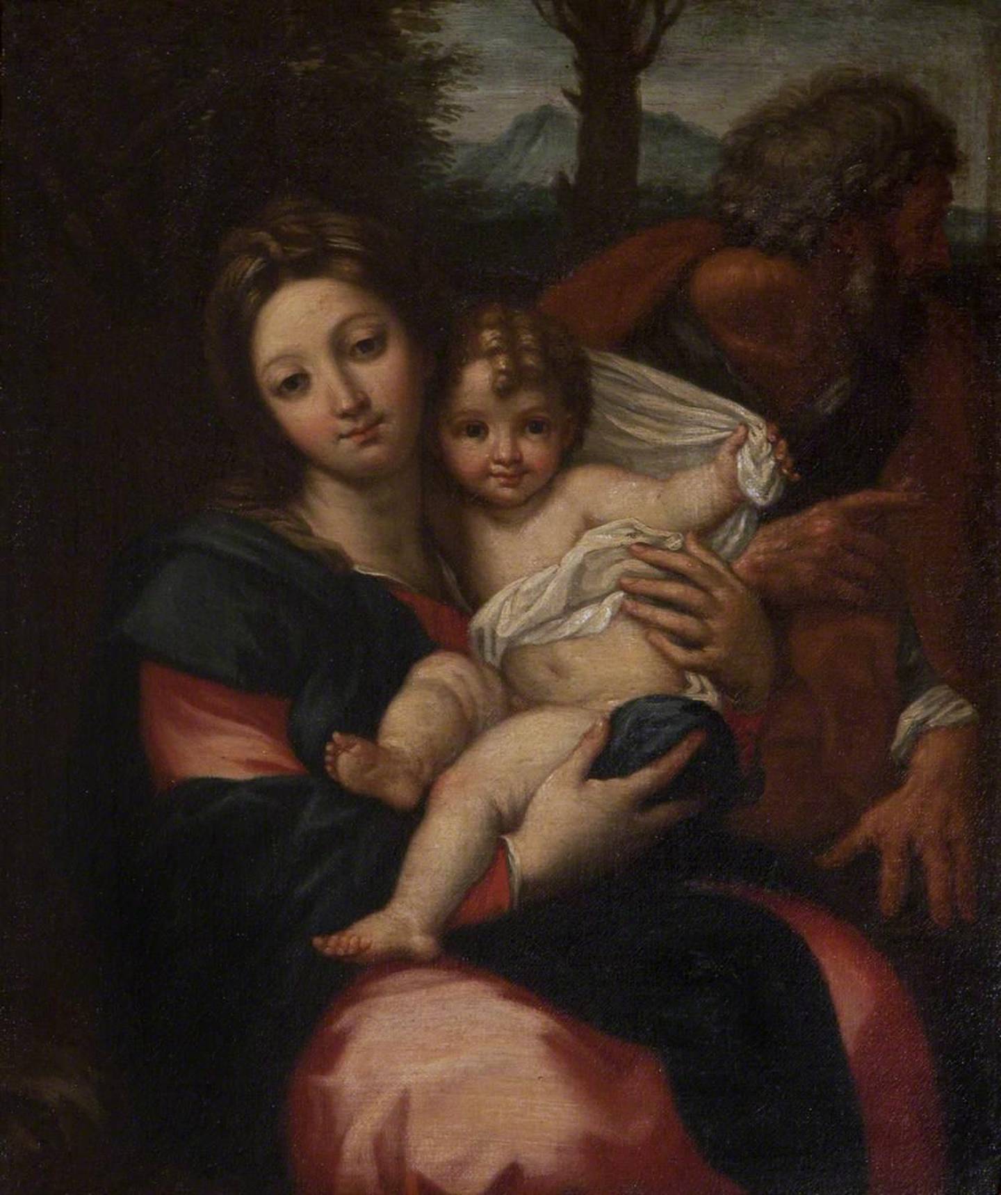 Maratta, Carlo; The Holy Family; National Trust, Kedleston Hall and Eastern Museum; http://www.artuk.org/artworks/the-holy-family-172128