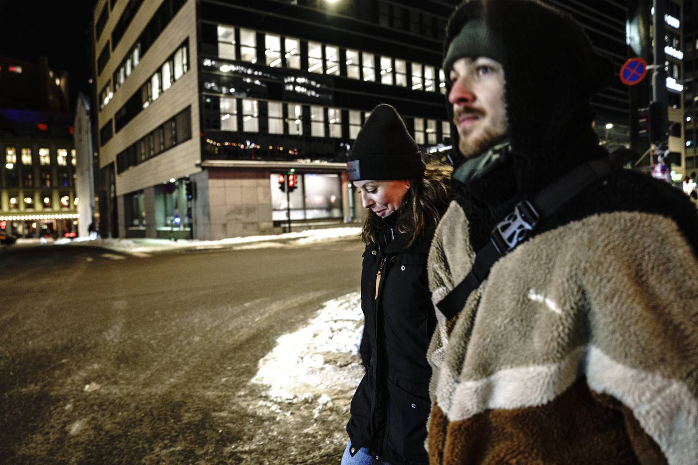Uteseksjonen i Oslo ser etter personer som sover ute i kulden en av de kaldeste nettene i januar.
