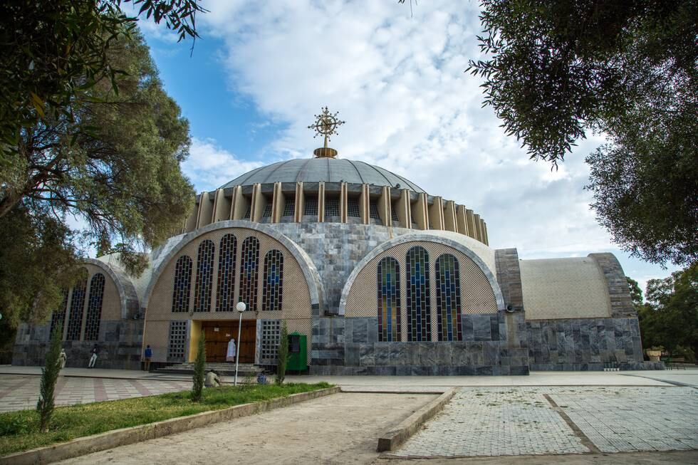 Hellig kirke i Aksum, Etiopia. Skal inneholde Paktens ark, sier historien.