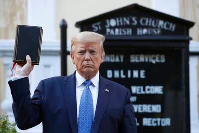 Trump lanserer egen bibel