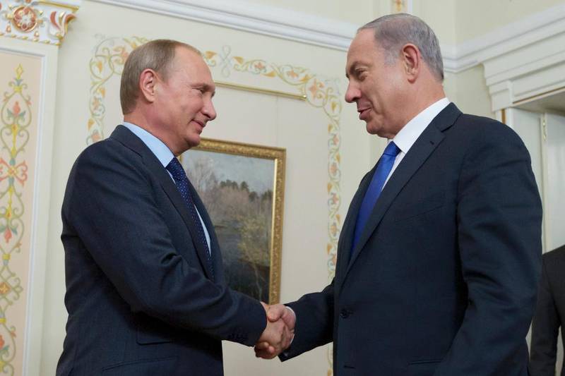 21. september 2015 møttes Netanyahu og Putin utenfor Moskva.