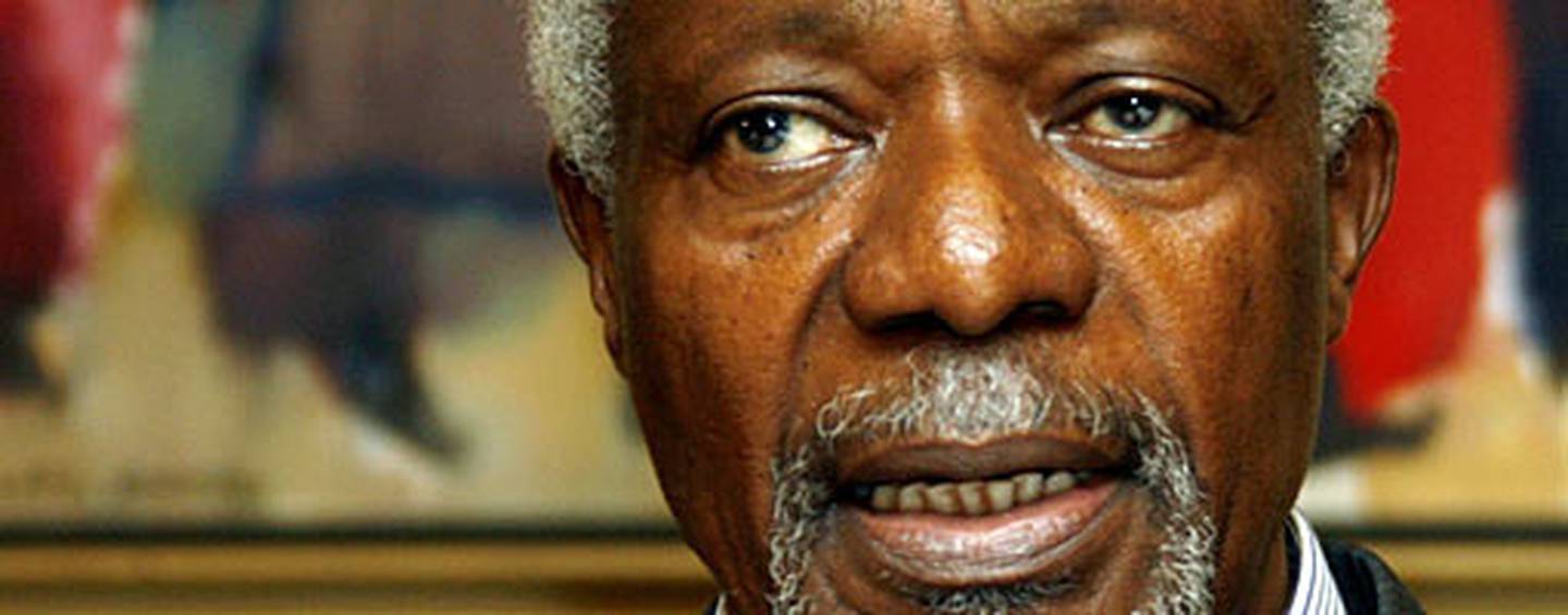 Eks-FN-topp Kofi Annan sier partene i Kenya er svært nær en løsning.