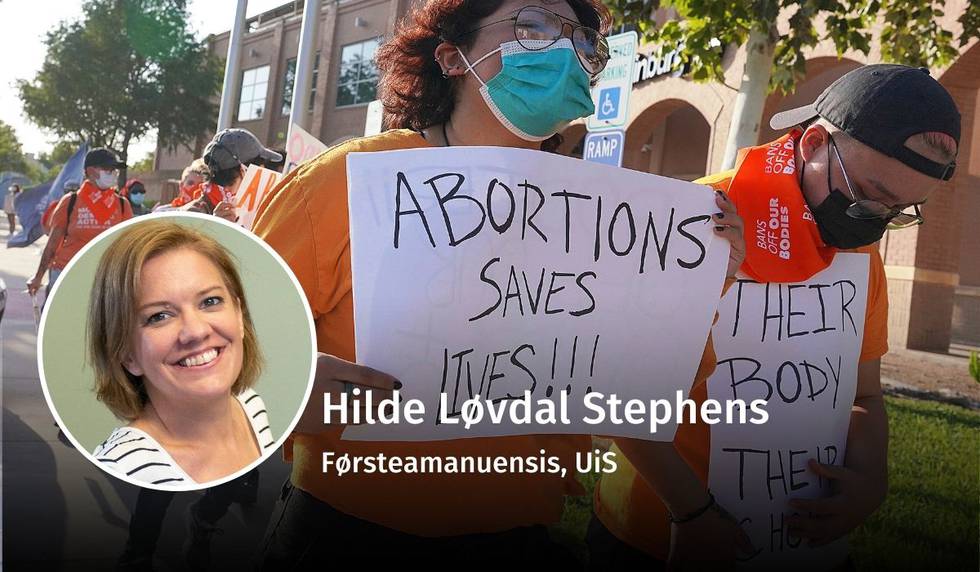 Hilde Løvdal Stephens, abort, debatt
