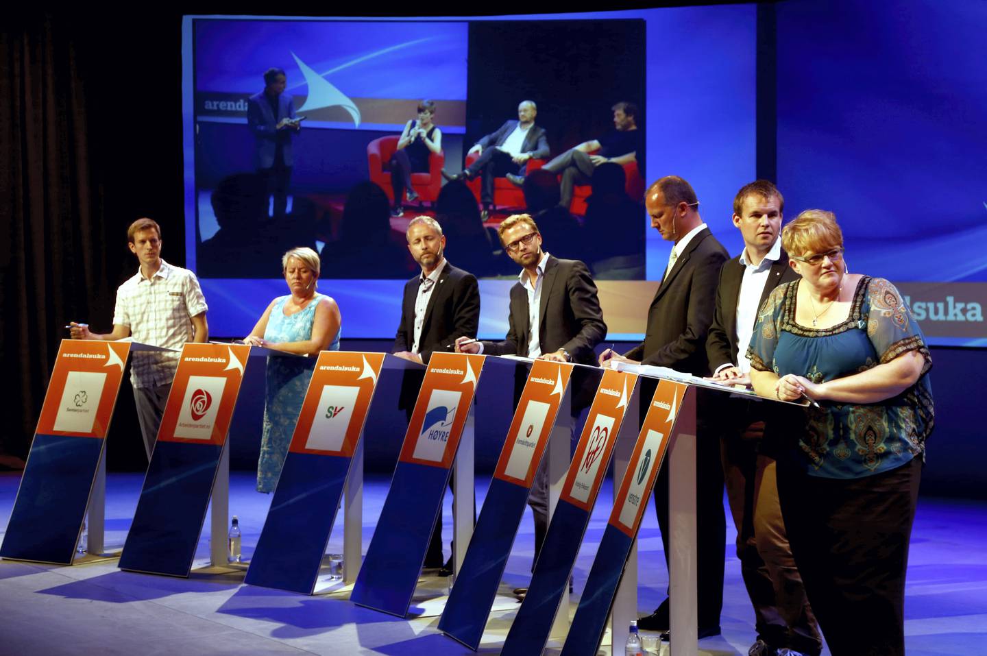 Valdebatt i Arendal 2013