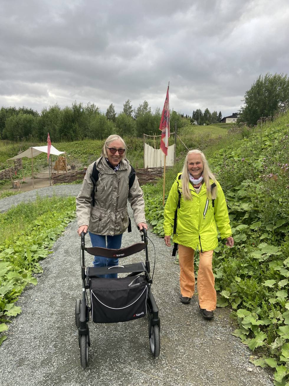 Sissel Tytlandsvig (69) og ledsager Grete Bergersen (65)