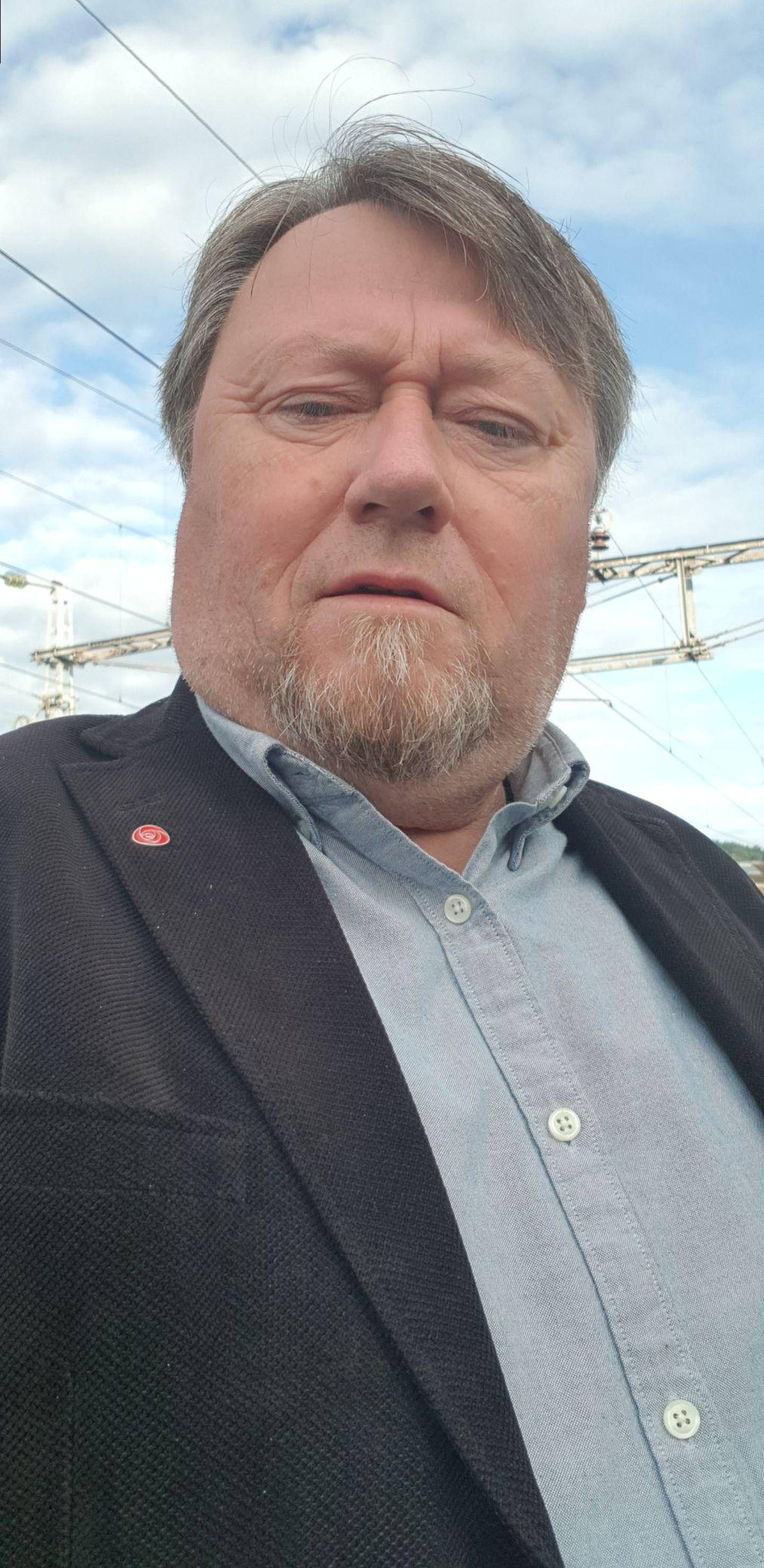 Geir Jarle Sirås, styreleiar i Charlottenlund Sportsklubb Håndball.