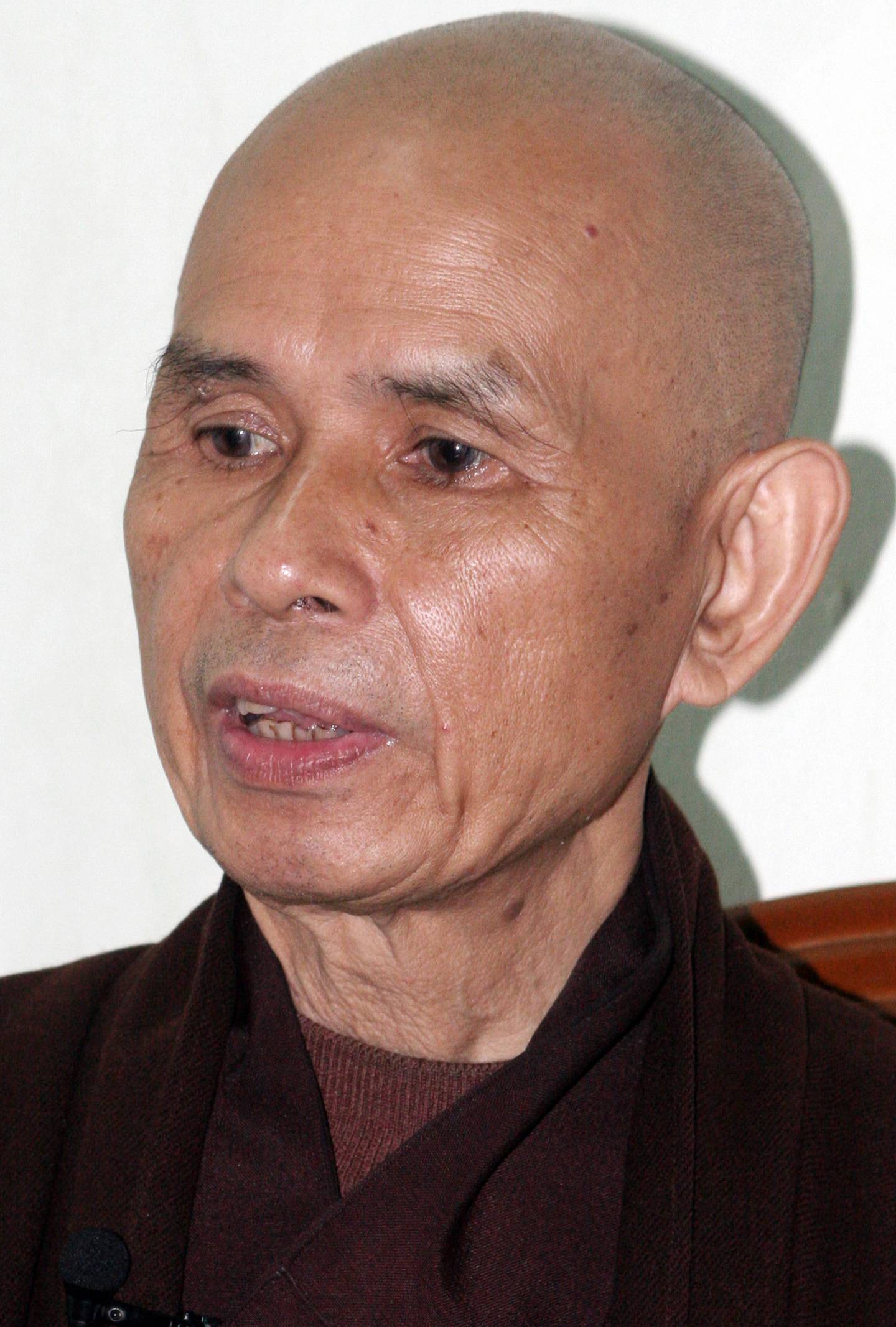 Den vietnamesiske fredsaktivisten og buddhistmunken Thich Nhat Hanh har bidratt til mindfulnessbølgen.