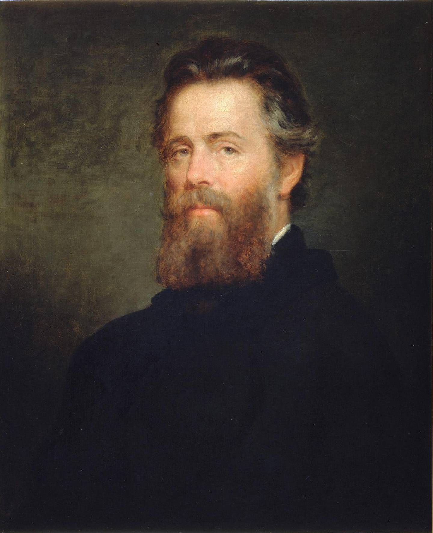 Herman Melville, malt av Joseph Oriel Eaton i 1870.