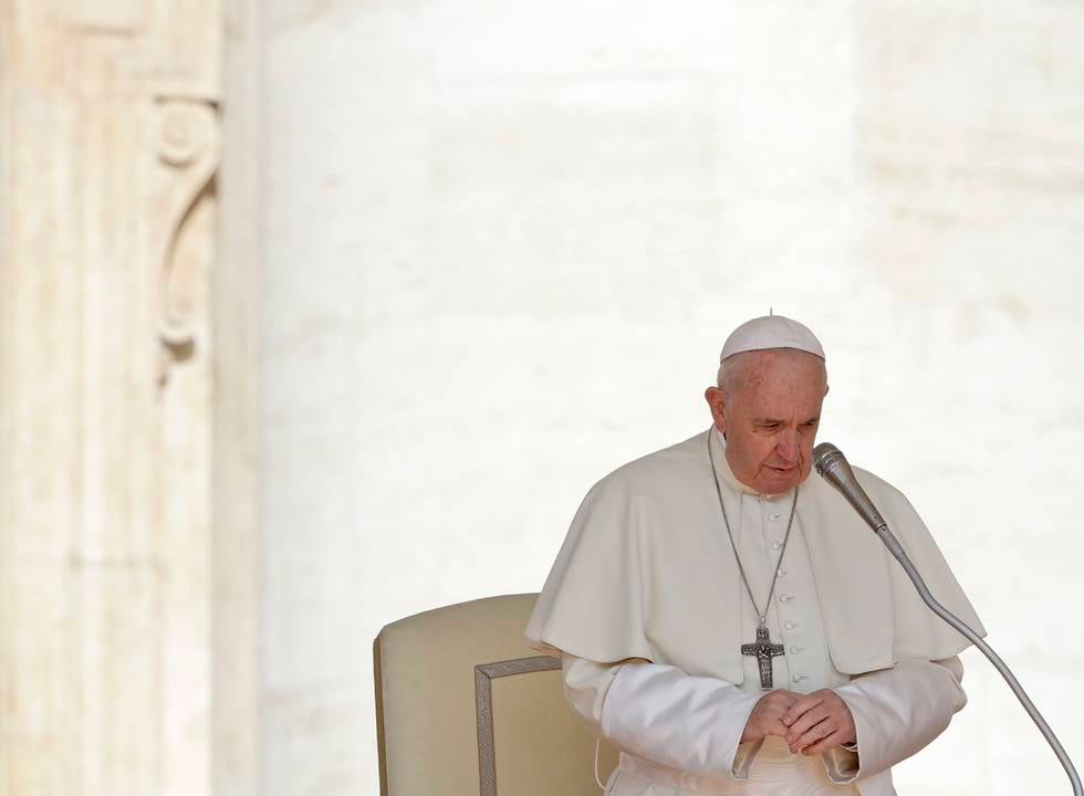 NEI TIL HOMOFILE: Mandag erklærte Vatikanet hvor den katolske kirke står i forhold til likekjønnede par. De mener det er å «synde».