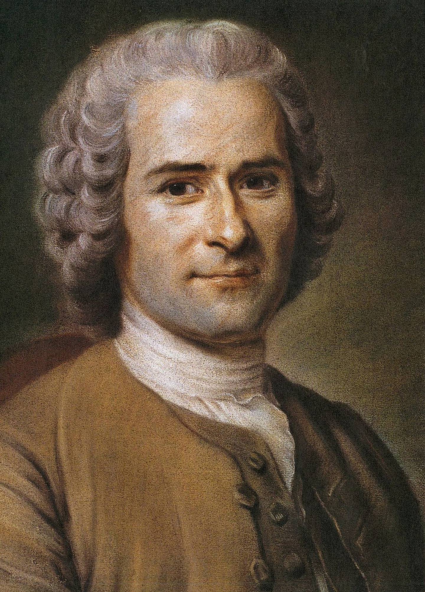Filosof Jean Jacques Ro­usseau, født i Geneve i 1712, malt av Quentin de La Tour.