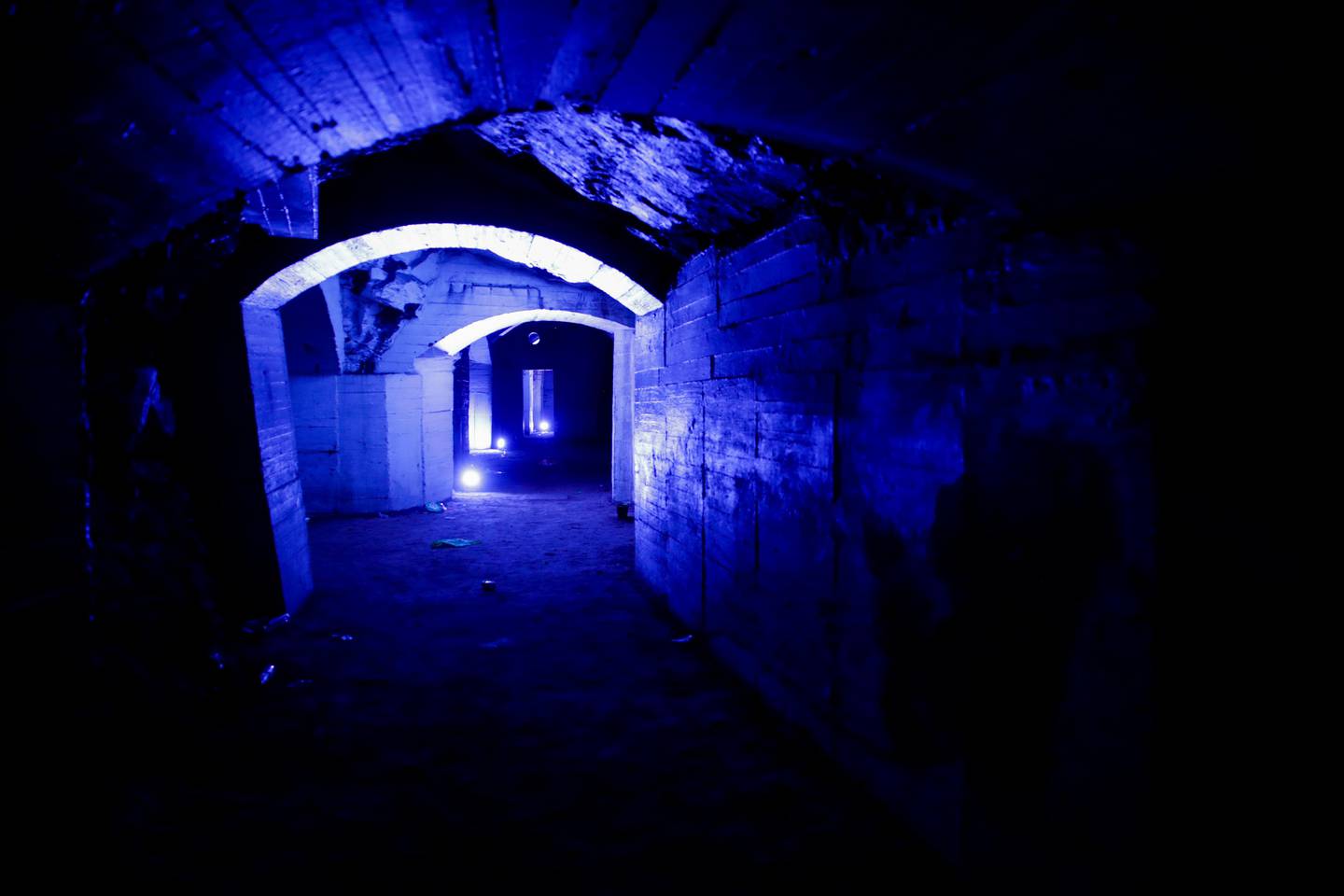 Oslo 20200903. 
Grotten på St. Hanshaugen der flere personer ble skadet av kullosforgiftning etter en fest natt til søndag ble i dag åpnet for pressen.
Foto: Vidar Ruud / NTB scanpix