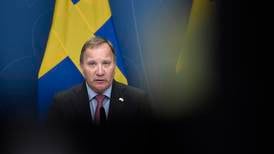 Svensk riksdag: Det framstår som en grov politisk tabbe at Löfven ikke tidligere tok grep