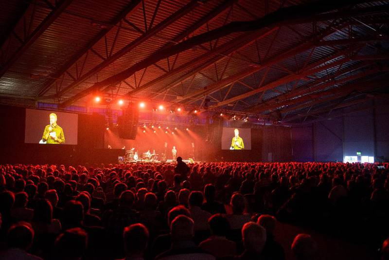 3.000 mennesker fikk høre eldre og yngre artister med et bredt repertoar i Langesundhallen i helgen.
