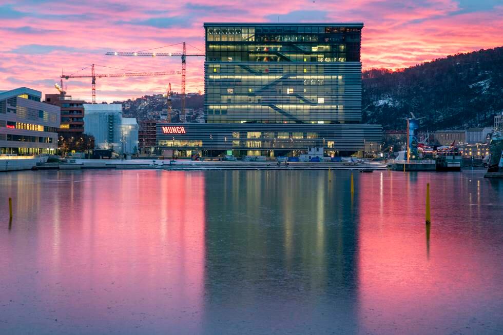 Oslo, Stavanger og Trondheim er tre av de 100 byene EU har valgt ut for å delta i deres program for grønn omstilling. Her fra Bjørvika i Oslo. Foto: Paul Kleiven / NTB