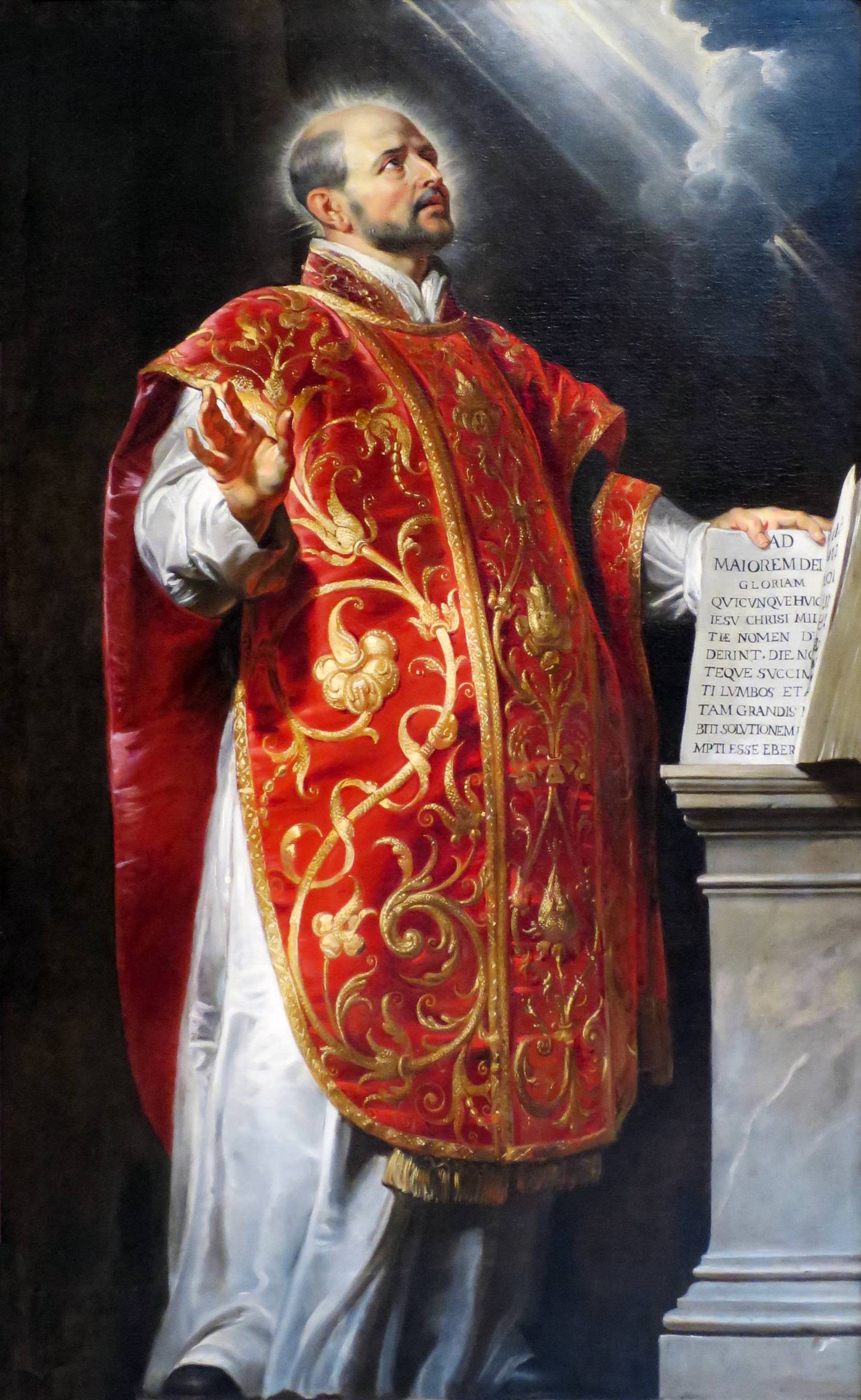 Ignatius av Loyola fremstilt av Peter Paul Rubens (1577-1640).