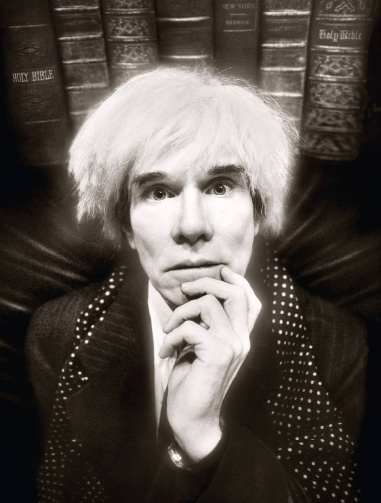 Andy Warhol, Last sitting (1986). Del av utstillingen Andy Warhol: Revelation.