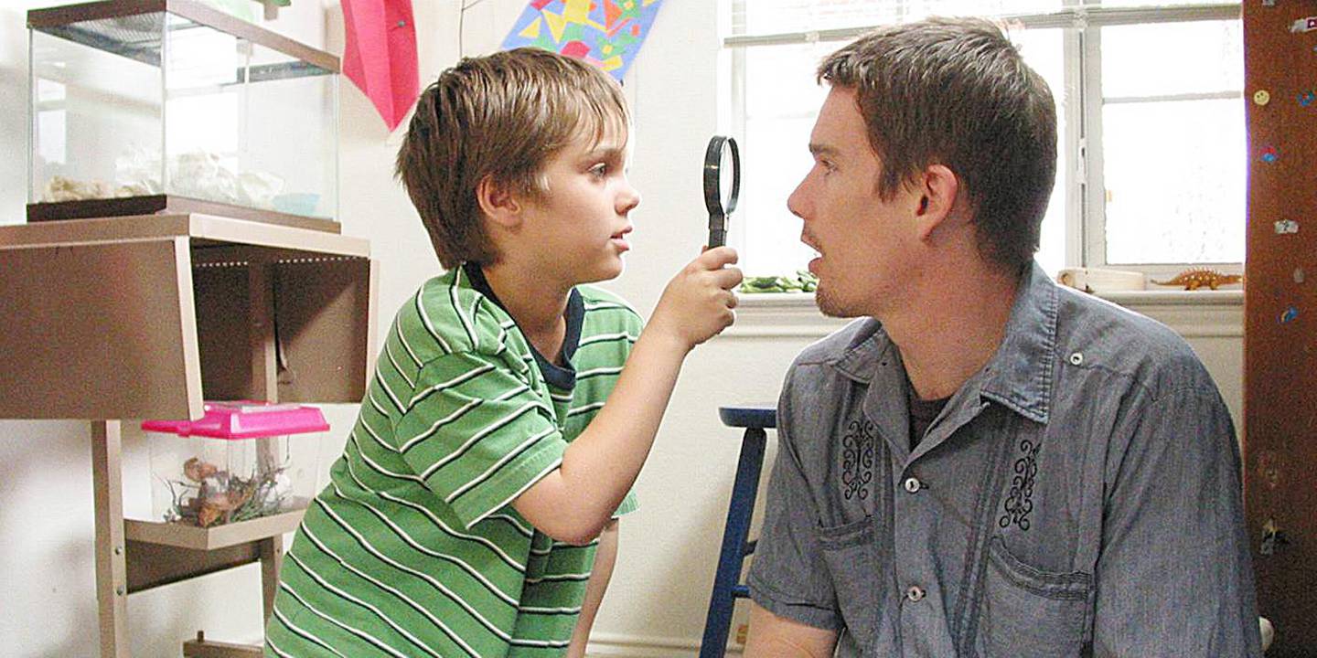 Livsløp: Boyhood følger hovedpersonen Mason fra han er seks år i 2002, til han er ung voksen i 2013.
