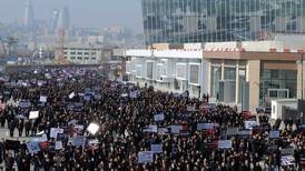 Svart-hvitt fremstilling av konflikten i Aserbajdsjan