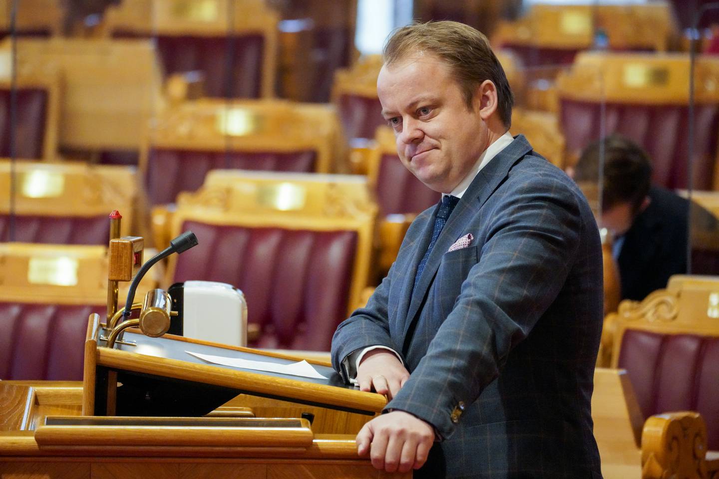 Erlend Wiborg, innvandrings- og integreringspolitisk talsperson for Framstegspartiet.
Foto: Ole Berg-Rusten / NTB