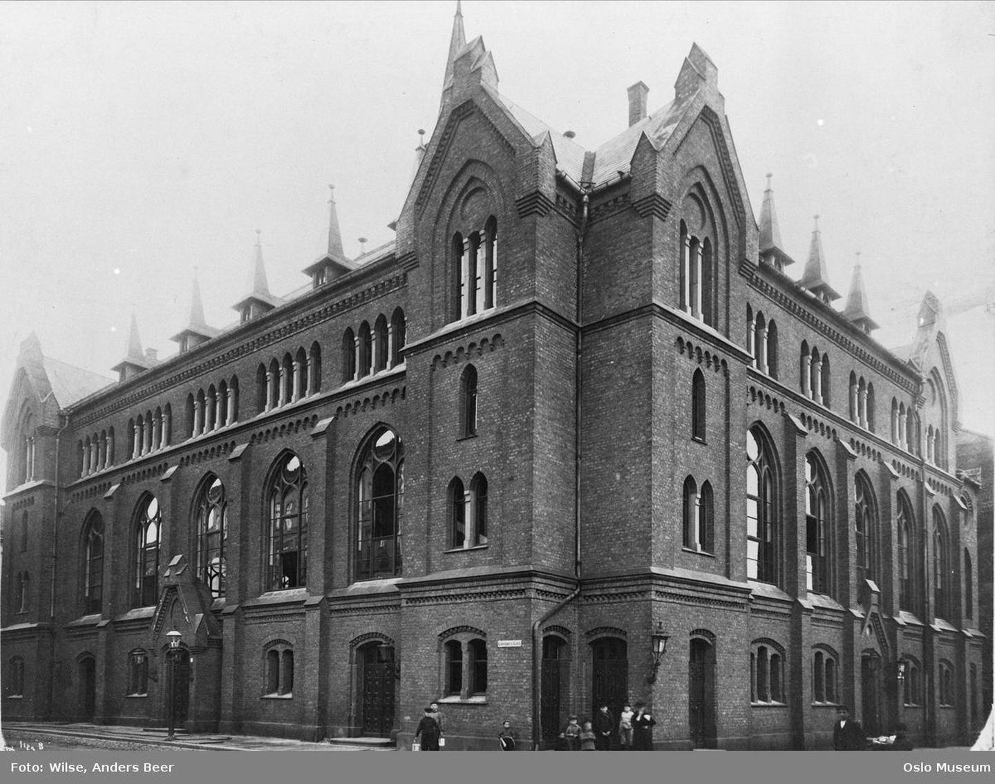 Calmeyergatens misjonshus var lenge det største forsamlingslokalet i Skandinavia.