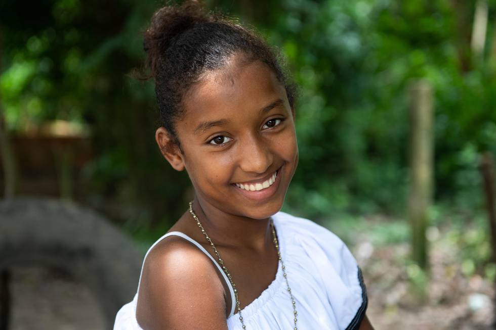 «Claudia» (12) en av 11 jenter som Redd Barna har intervjuet til kampanjen «Pippi of Today», et samarbeid mellom Astrid Lindgren Company og Redd Barna. Hun lever uten sin mor, og er en av flere millioner flyktninger som har kommet fra Venezuela til Colombia.
