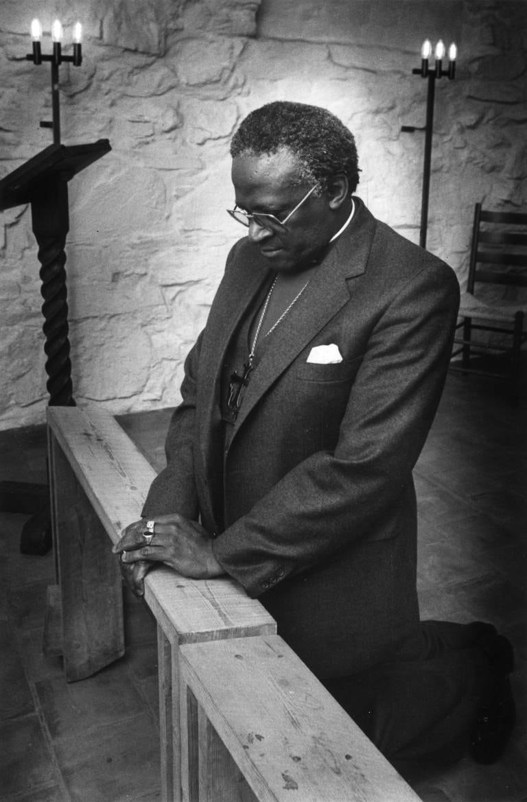 Erkebiskop Desmond Tutu, Nobels Fredspris, Oslo, 12.12.1984