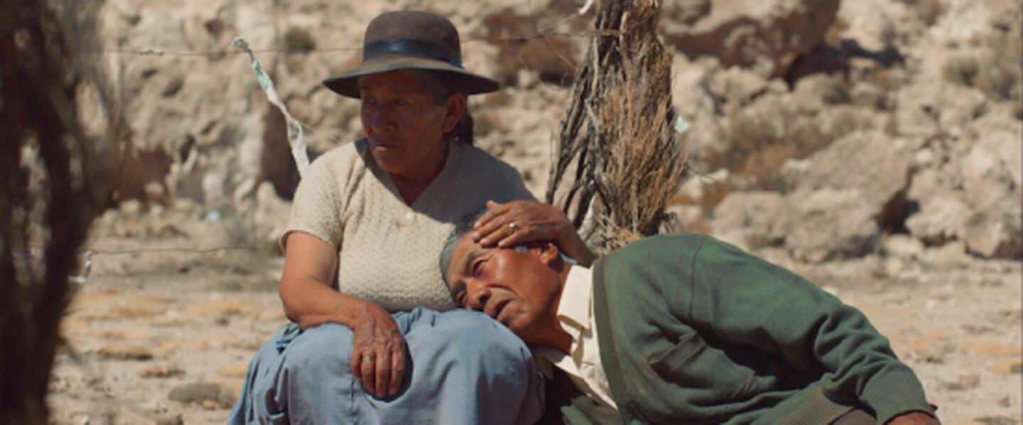 Virginio (José Calcina) og kona Sisa (Luisa Quispe) har bodd i Andes-fjellene gjennom et langt liv. (Foto: AS Fidalgo)