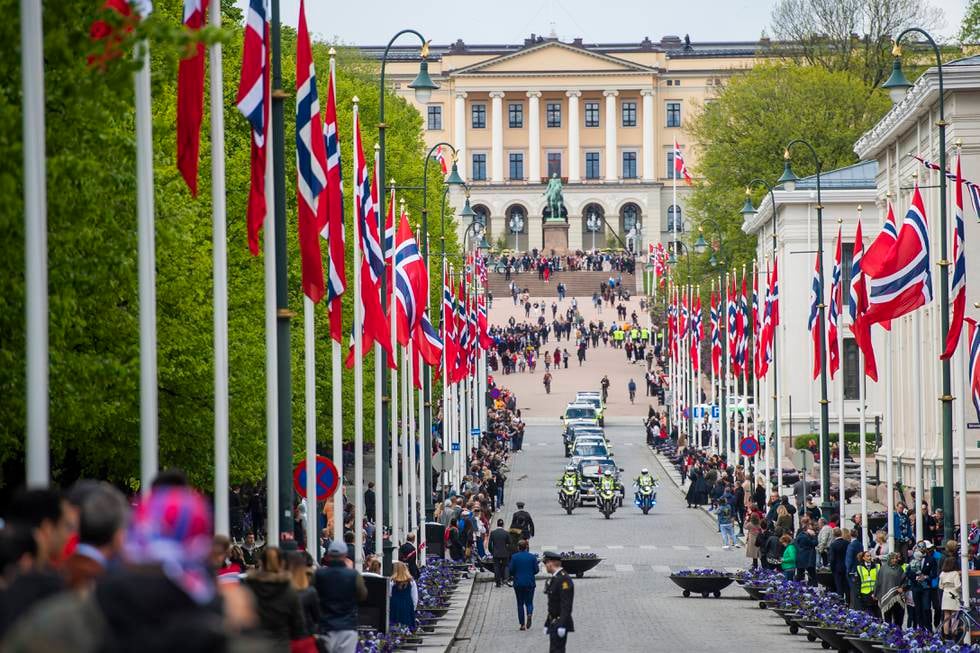 Det norske flagget feirer 200 år i år. Foto: Fredrik Varfjell / NTB