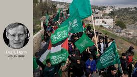 Fred blir det når palestinerne godtar Israel