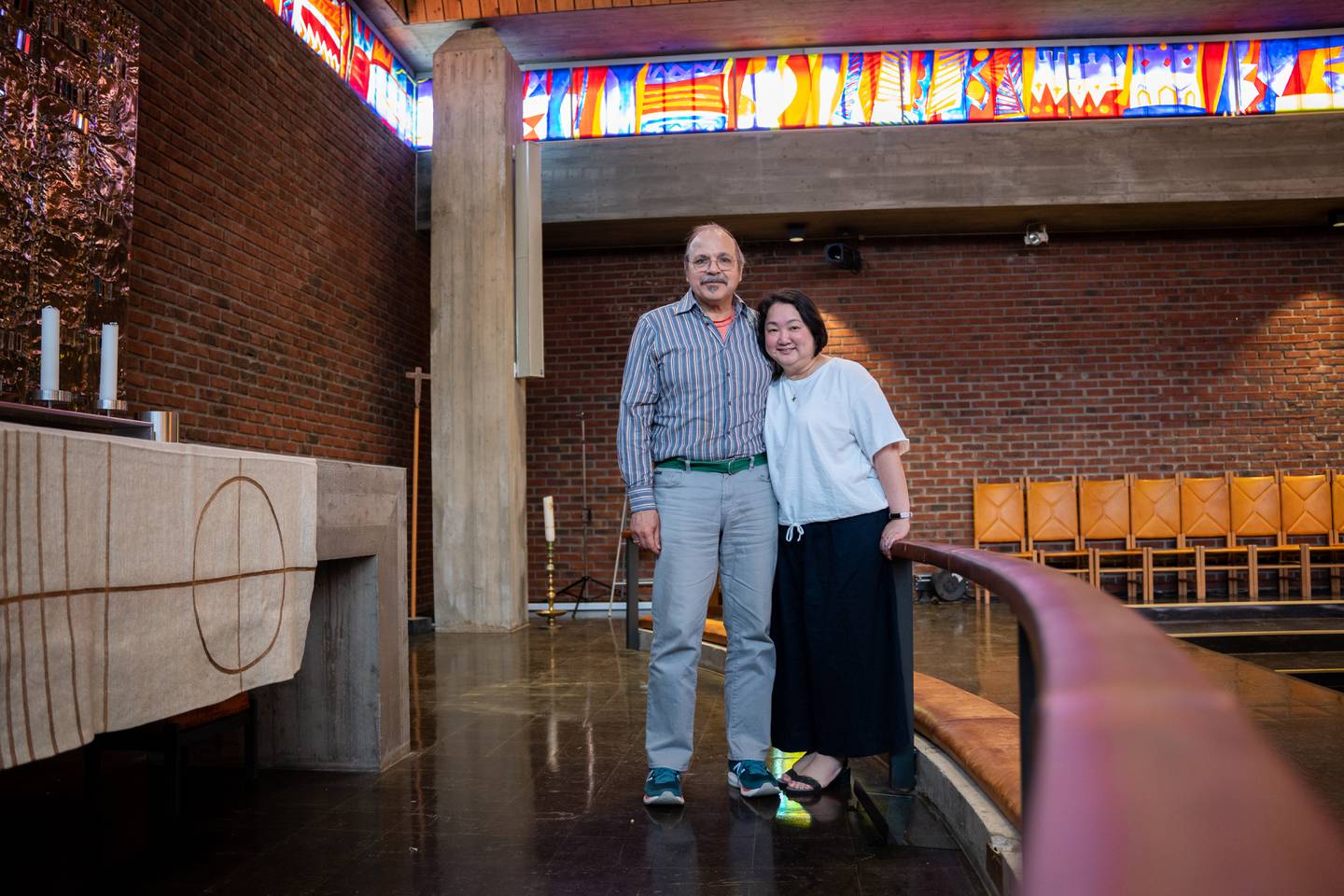 Glen og Ivy Milanowski er misjonærar i den kinesiske menigheten i Oslo. Dei held til i Lilleborg kirke somi dag er NMS sitt Oslo-kontor. Fortellinger fra kristen-Norge.