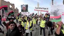Stripe av arabisk uro og protest