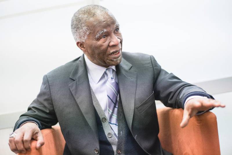  Sør-Afrikas tidligere president Thabo Mbeki er optimist på vegne av Afrika sør for Sahara. Han har klare råd til kontinentets ungdommer.