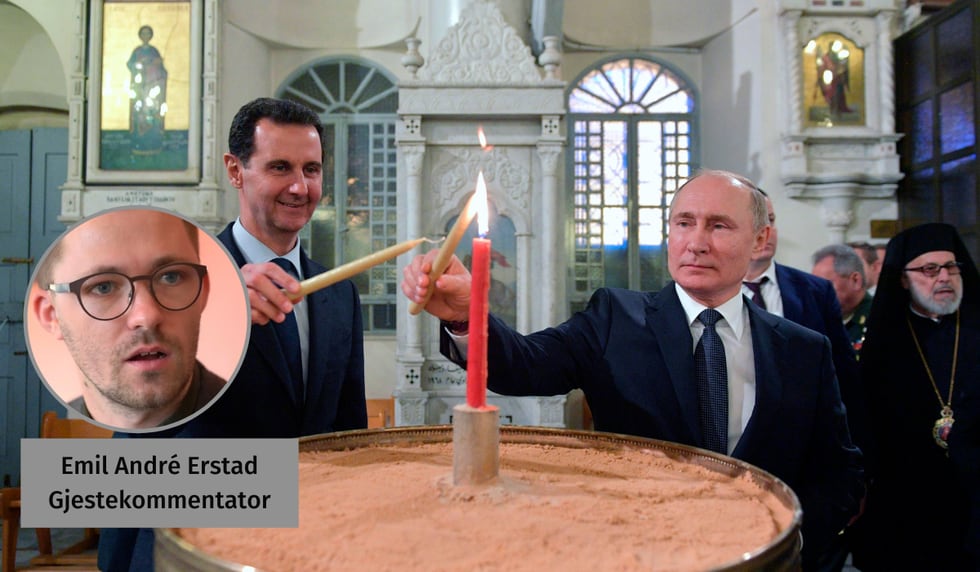 Bashar al-Assad styrer framleis Syria, etter å ha fått militær hjelp frå Russlands president Vladimir Putin. No kan rettssaker i Europa stille Assads næraste til ansvar, skriv Emil André Erstad.