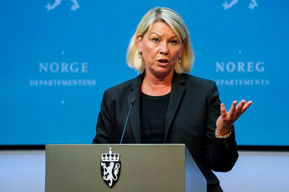 Justis- og beredskapsminister Monica Mæland vil gjere skjult stalking og hemmeleg fotografering straffbart. Foto: Gorm Kallestad / NTB / NPK