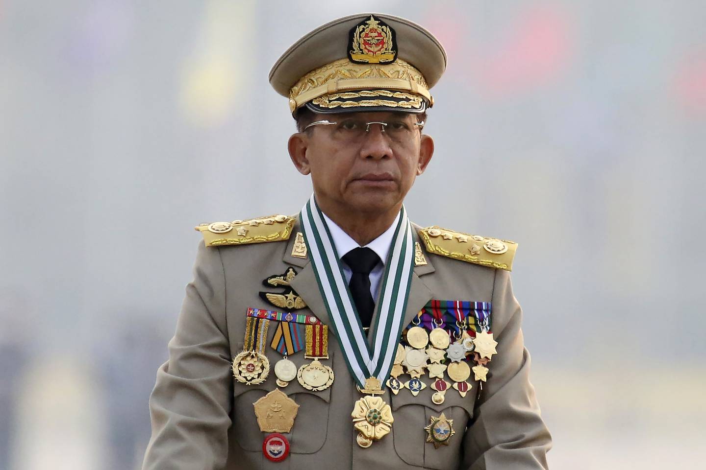Myanmar's Commander-in-Chief Senior Gen. Min Aung Hlaing