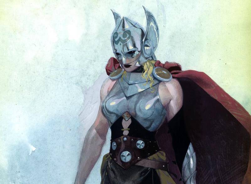I fjor erstattet Marvel den mannlige Thor med en kvinne. 