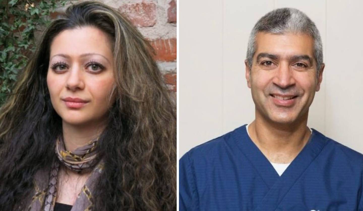 Milica Javdan og Beroz Omid, Foreningen av iranske akademikere.
