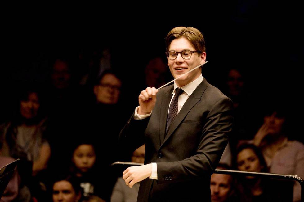Dirigenten Klaus Mäkelä er på plass i Oslo. Det lover godt, svært godt.