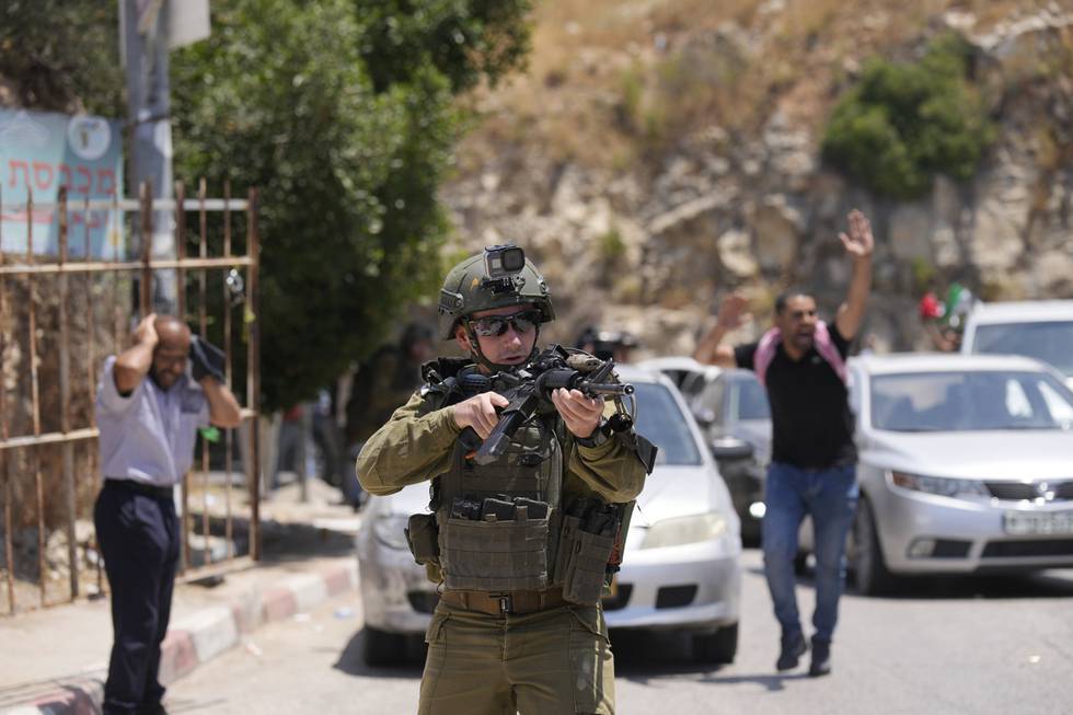 Israels okkupasjon av de palestinske områdene er årsak til voldsspiralen i området, konkluderer FN-granskere i ny rapport. Foto: AP / NTB