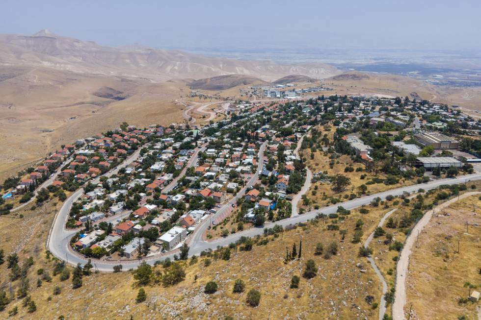 Israel har i strid med folkeretten opprettet rundt 270 bosetninger og såkalte utposter på Vestbredden og drøyt 30 bosetninger på de syriske Golanhøydene. Foto: AP / NTB
