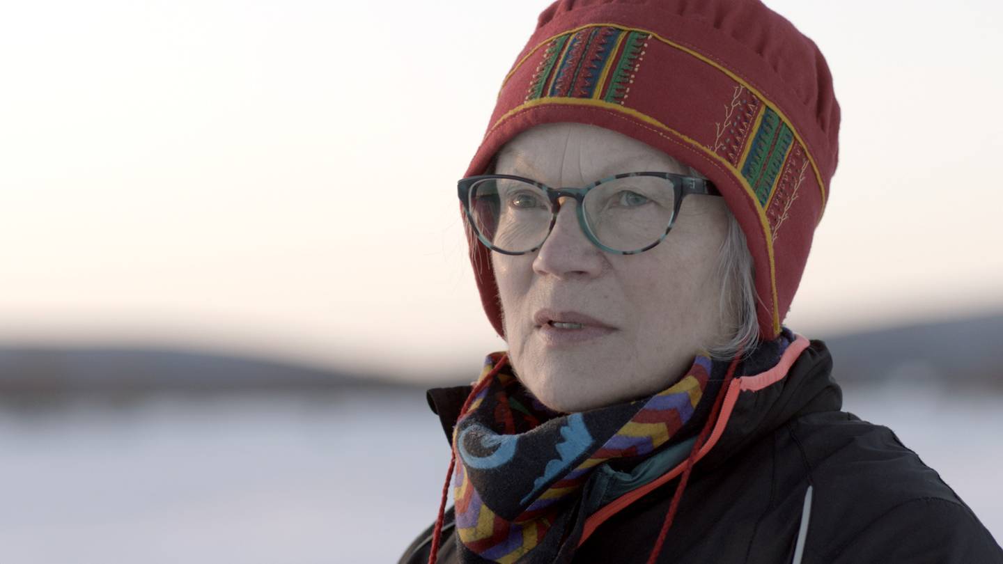  «Historjá – sting for Sápmi» er en svensk kinodokumentar om Britta Marakatt-Labba, som blir å se i Norge til høsten. Foto: TriArt  