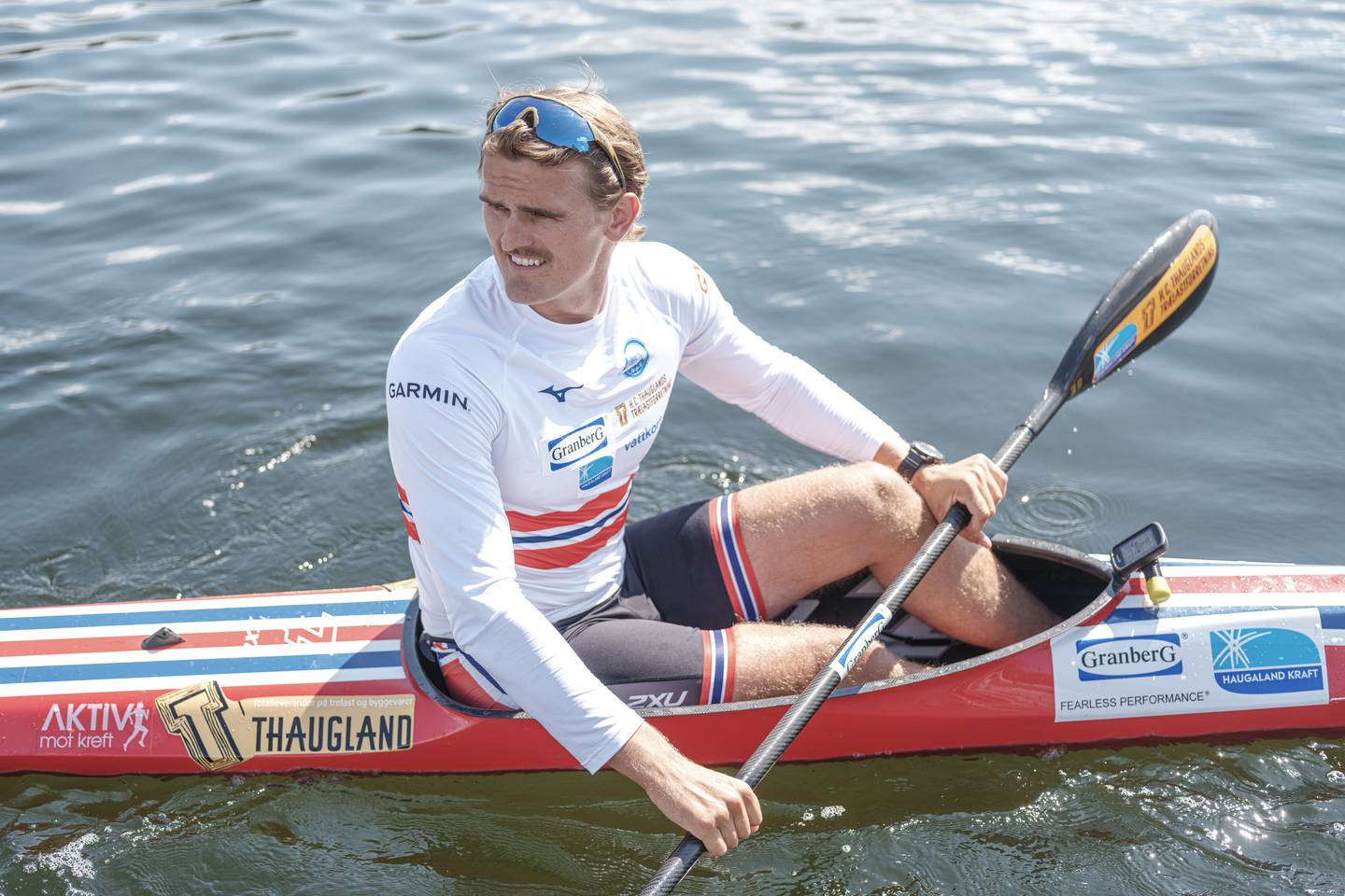 Lars Magne Ullvang deltar i OL i Tokyo for Norge i K1 padling.